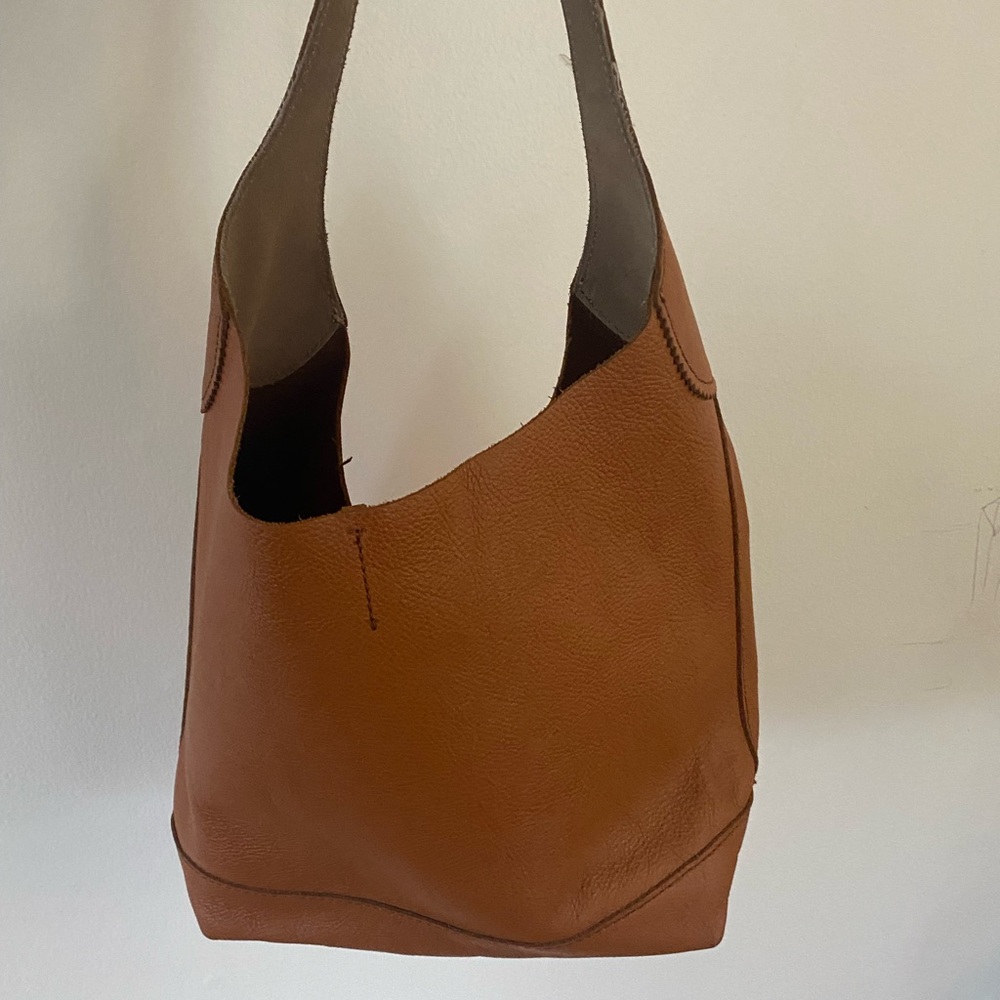 NWT J Crew Leather Shoulder Bag